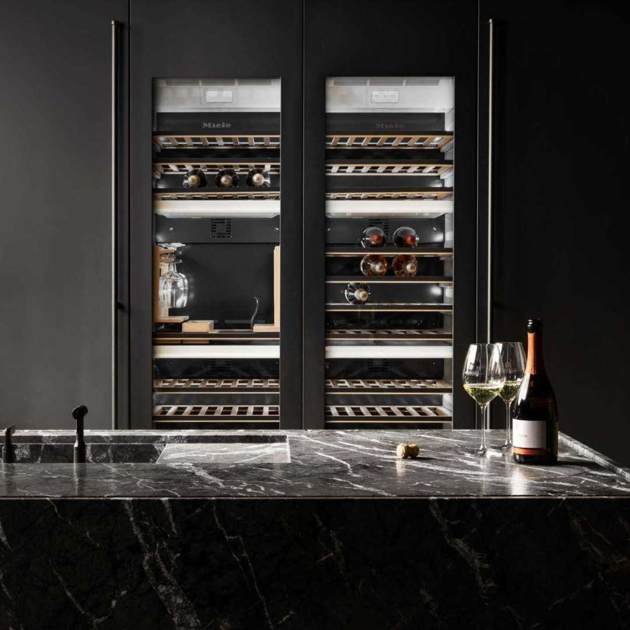 Wine cellar: elegance and practicality for the kitchen!